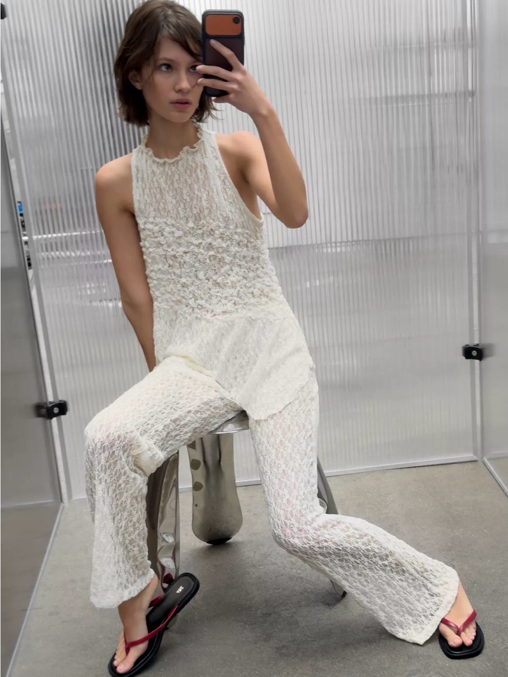 Women’s Cream pants -